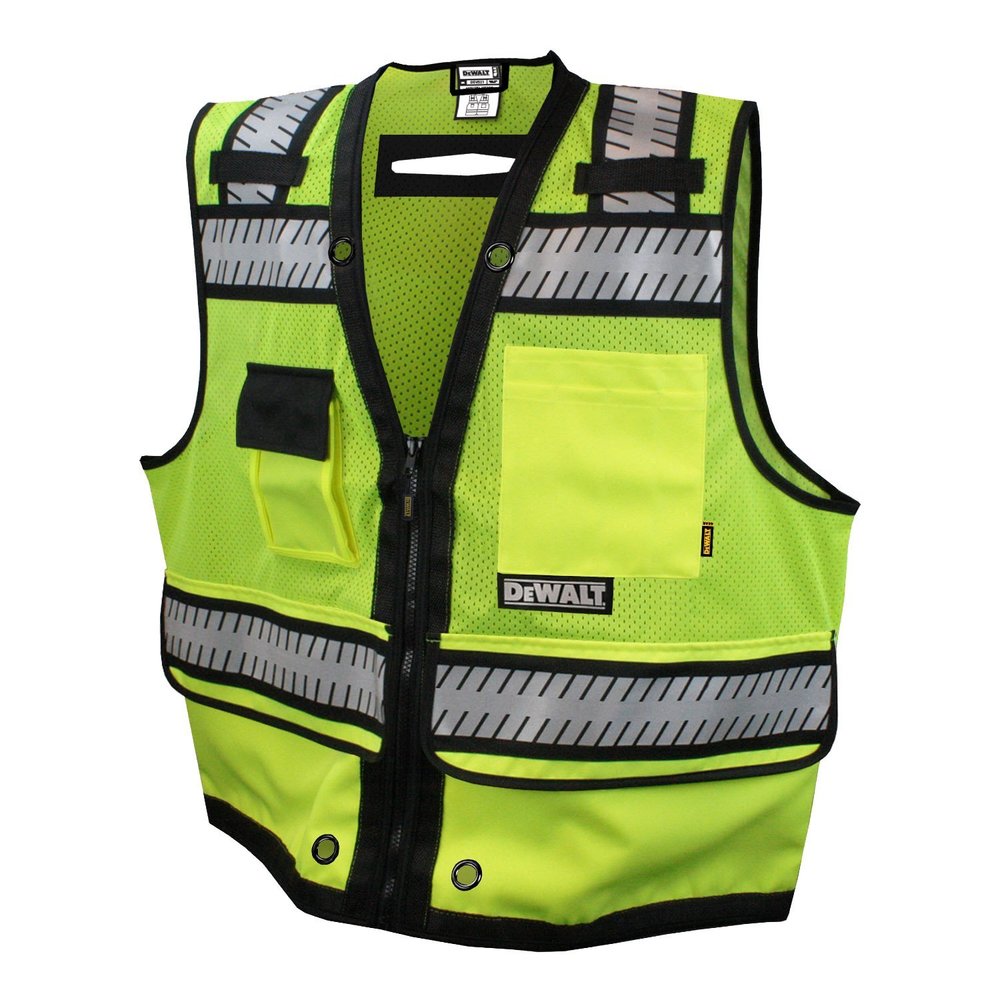 Dewalt Class 2 Heavy Duty Surveyor Vest - XLarge