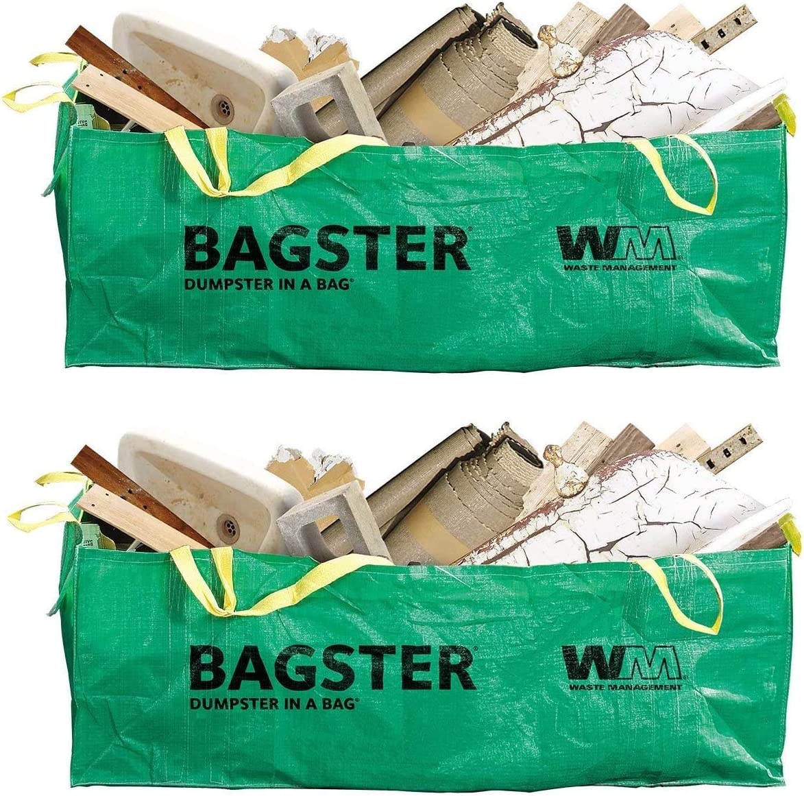 BAGSTER®  Dumpster in a Bag®, 3300 Pounds,2-Pack