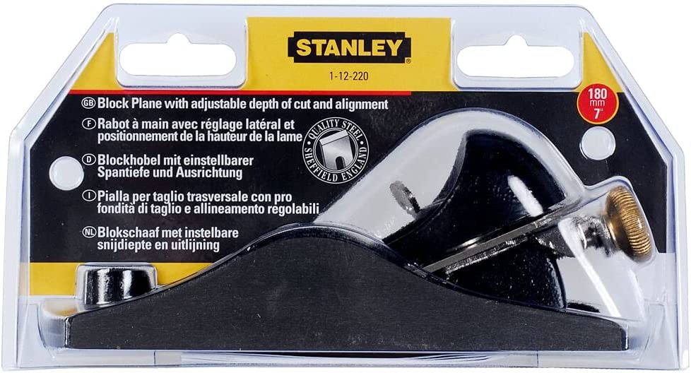 STANLEY® 180mm x 40mm #220 Block Plane, 12-220