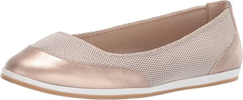 AEROSOLES GET SMART Women's Ballet, Gold Combo