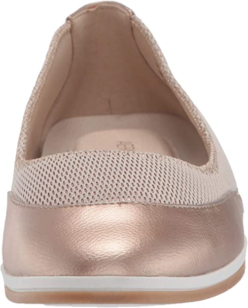 AEROSOLES GET SMART Women's Ballet, Gold Combo