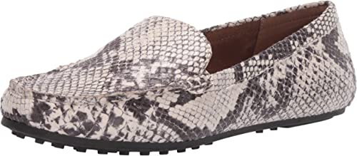 AEROSOLES OVER DRIVE Women's Loafer, Snake Print