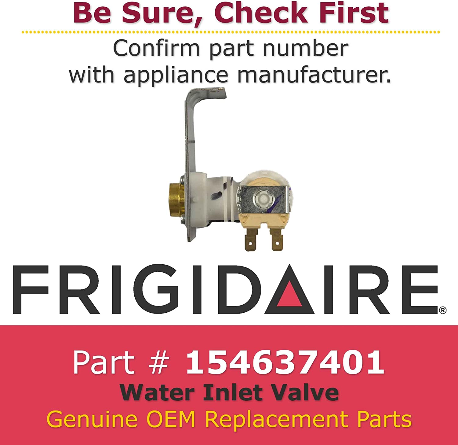 FRIGIDAIRE® 154637401 Water Inlet Valve