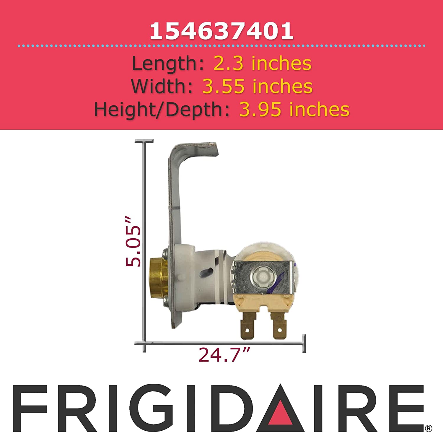 FRIGIDAIRE® 154637401 Water Inlet Valve