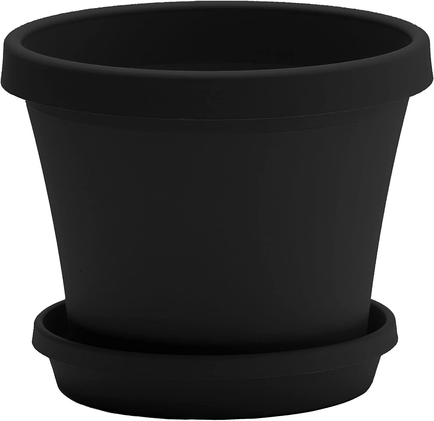 Bloem TERRA Planter, Black,16"