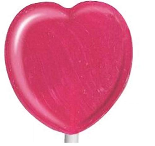 TUNDRAS 20 pcs JOLLY RANCHER Heart Shaped Lollipops