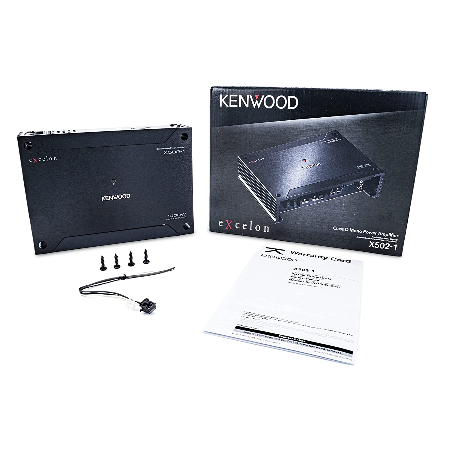 KENWOOD X502-1 Class D Mono Power Amplifier