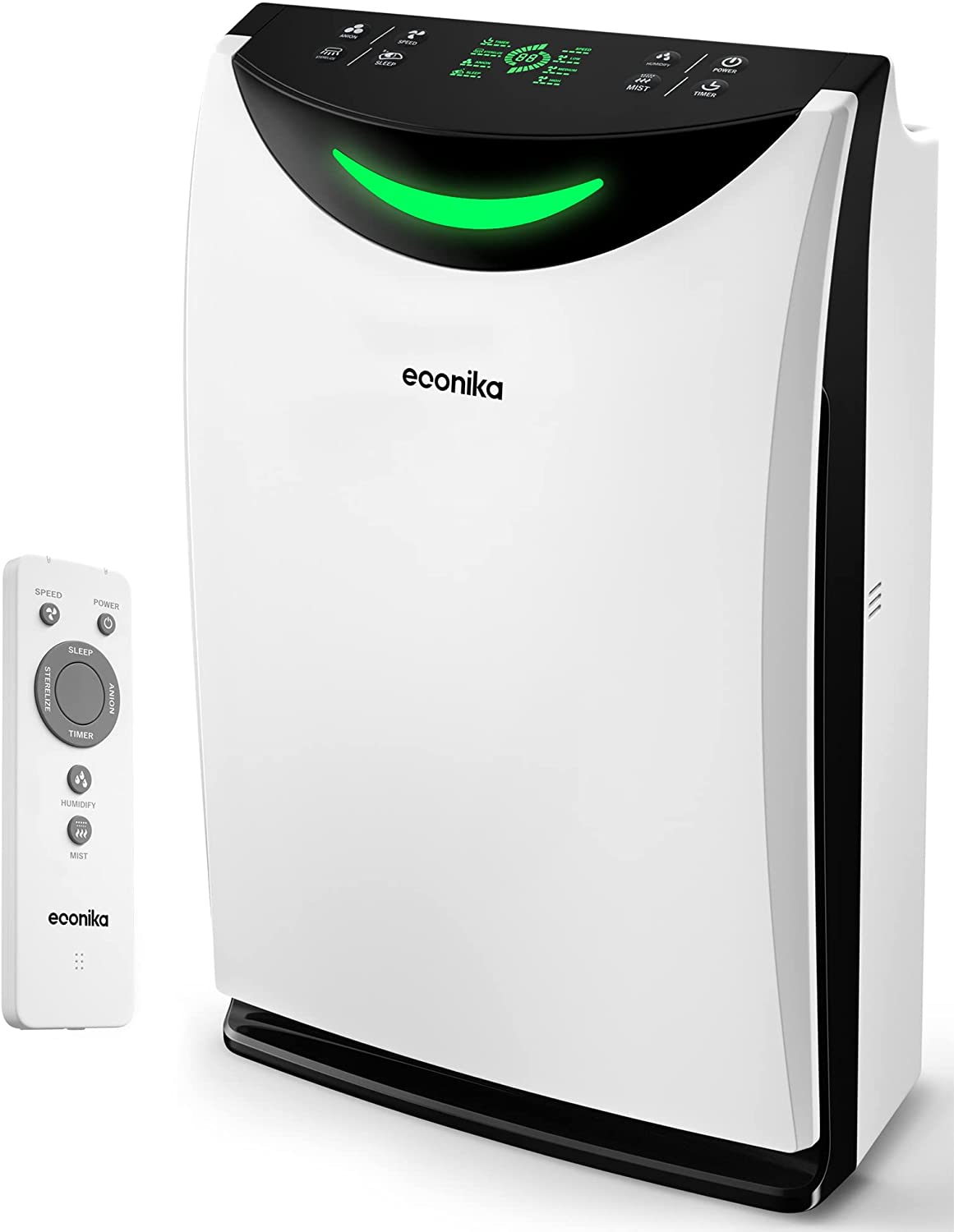 ECONIKA 4 in 1 Portable Climate System & HEPA Air Purifier