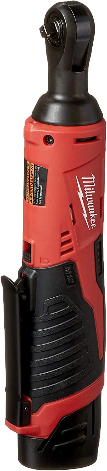 Milwaukee® 2456-21 M12™ Cordless 1/4" Lithium-Ion Ratchet Kit