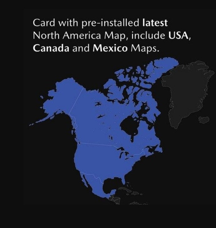 GENERIC TD2K 66 EZ1 Navigation SD Card Map for Mazda 3, USA/CAN/MEX