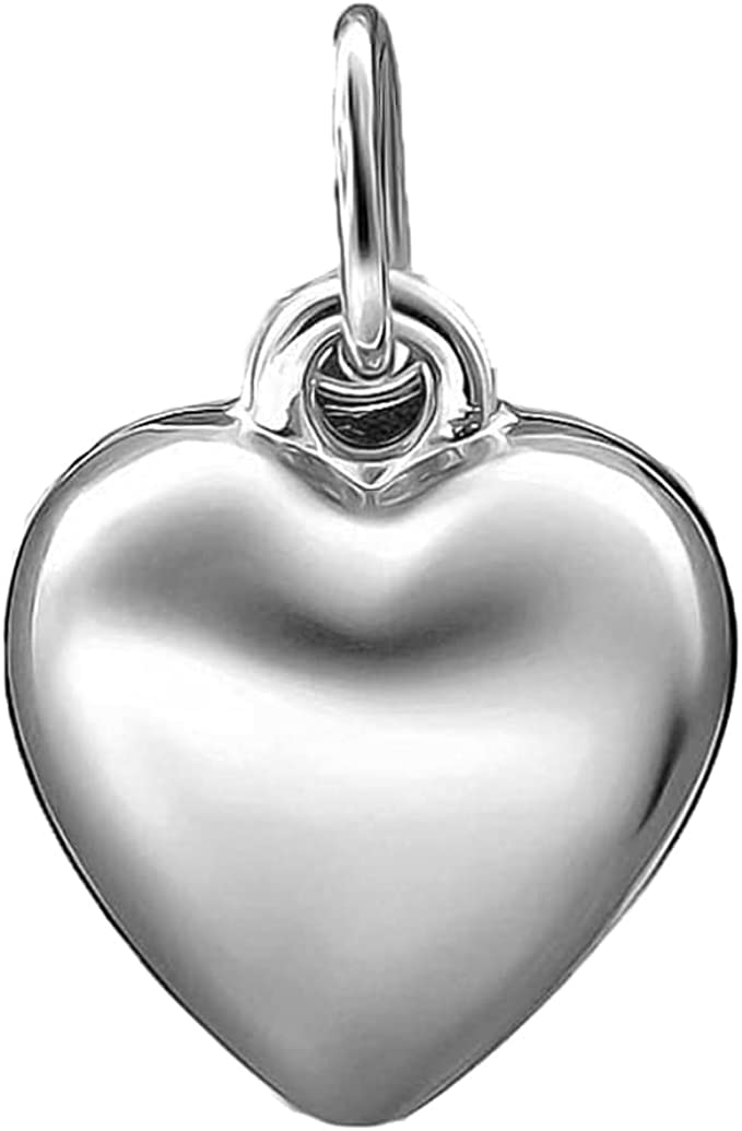 0.32 oz .925 Silver Pendant Small Heart