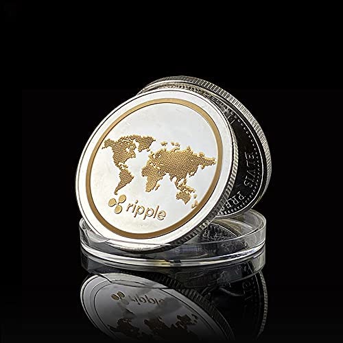 Ripple Commemorative Coin with Protective Cover, Silver Alloy