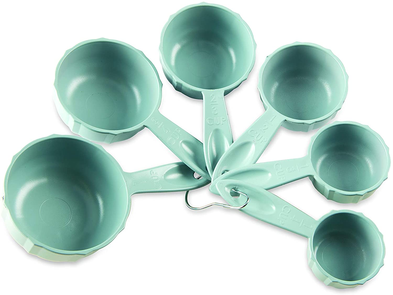 NordicWare® Bundt® Measuring Cups, Sea Glass , Set of 6