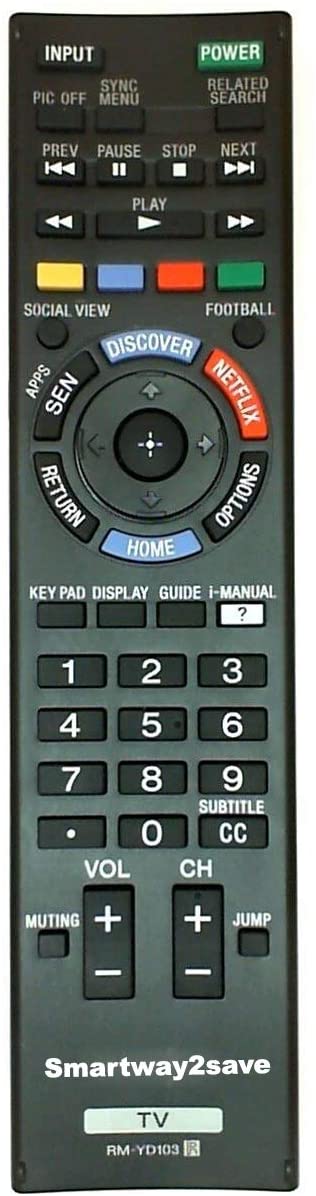 SONY Smart TV Remote Control, RM-YD103