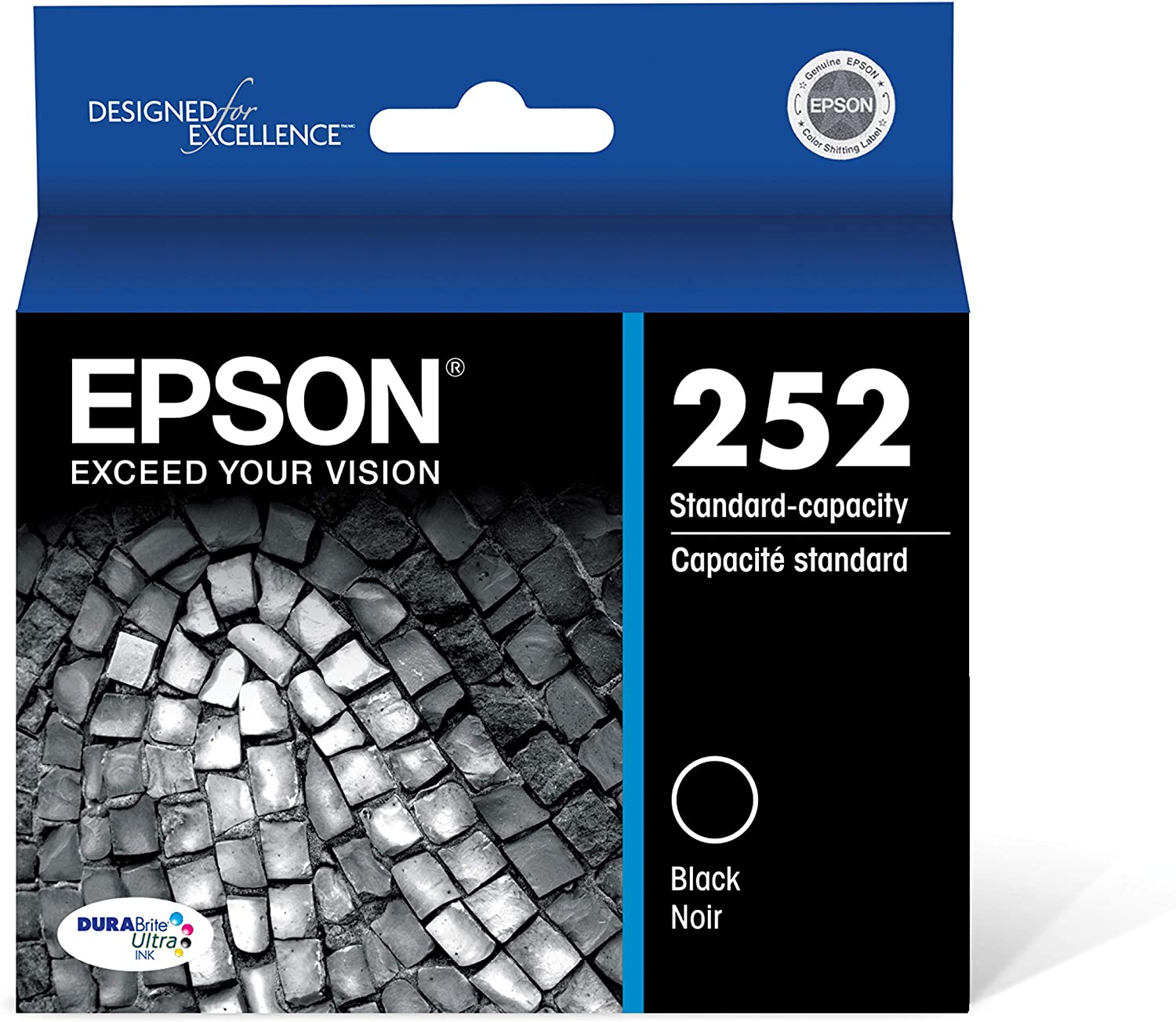 EPSON® 252, Black Ink Cartridge, T252120-S