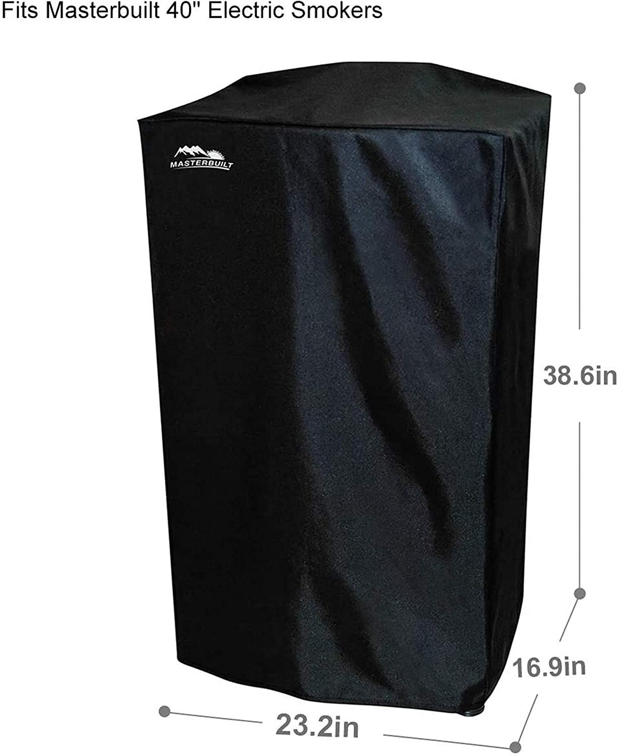 Masterbuilt® 40 inch Electric Smoker Cover, Black