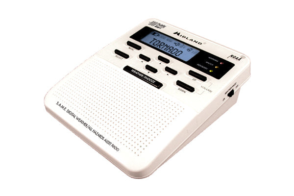 MIDLAND® WR100 ALL HAZARDS WEATHER ALERT RADIO