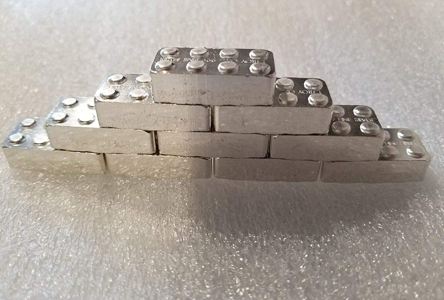 DP 1 oz .999 Silver Building Block Lego