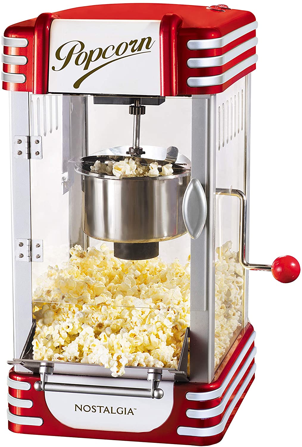 NOSTALGIA™ 2.5-Ounce Retro Tabletop Kettle Popcorn Maker