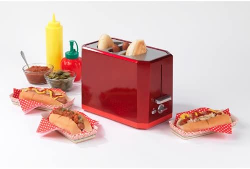 NOSTALGIA™ Retro Pop-Up Hot Dog Toaster