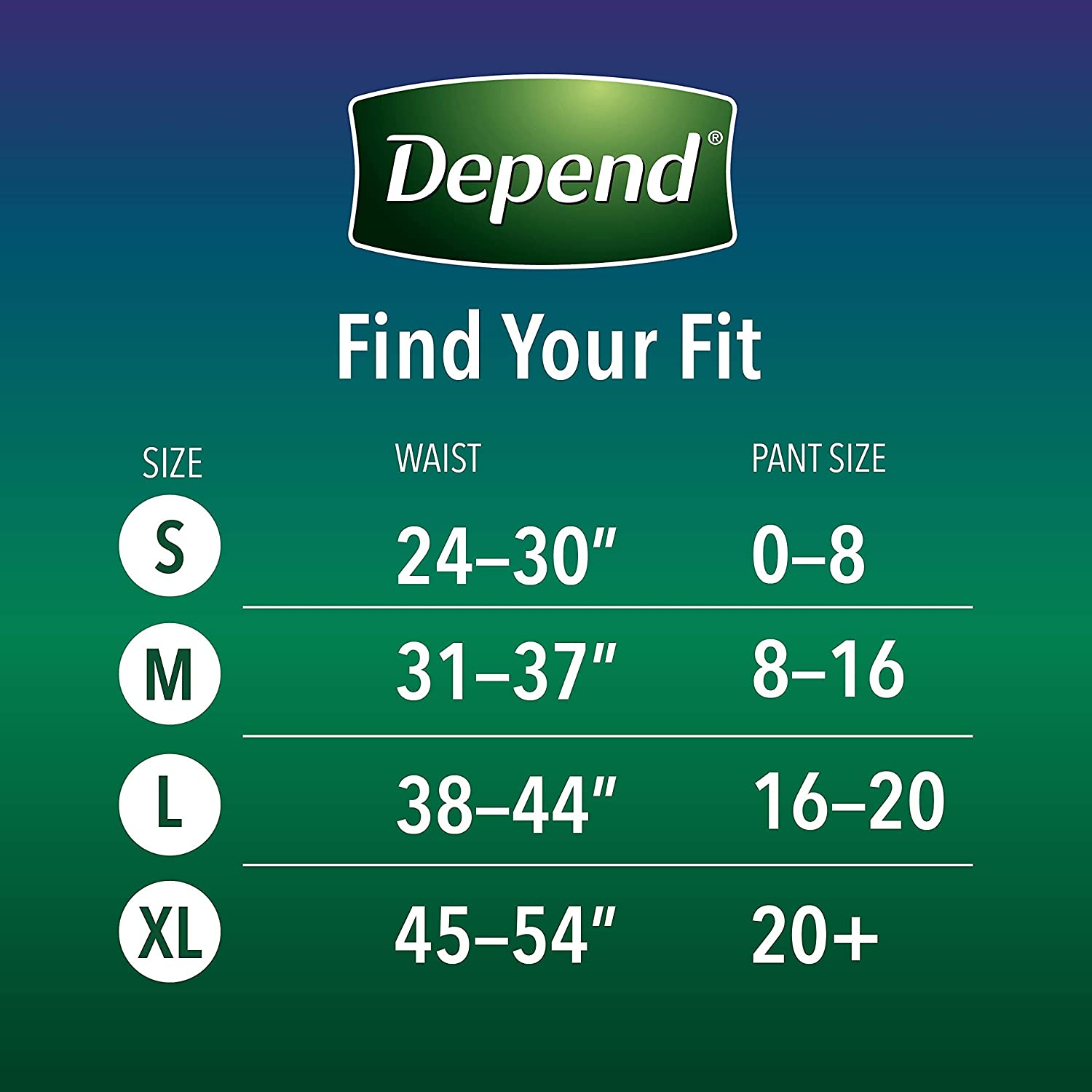 Depend® Night Defense® Underwear for Women - Overnight, Large, 56 Count