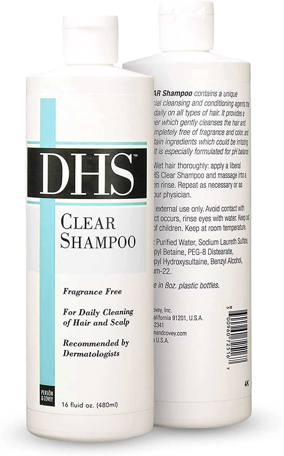 DHS™ Clear Shampoo, 16 fl oz (480 ml)