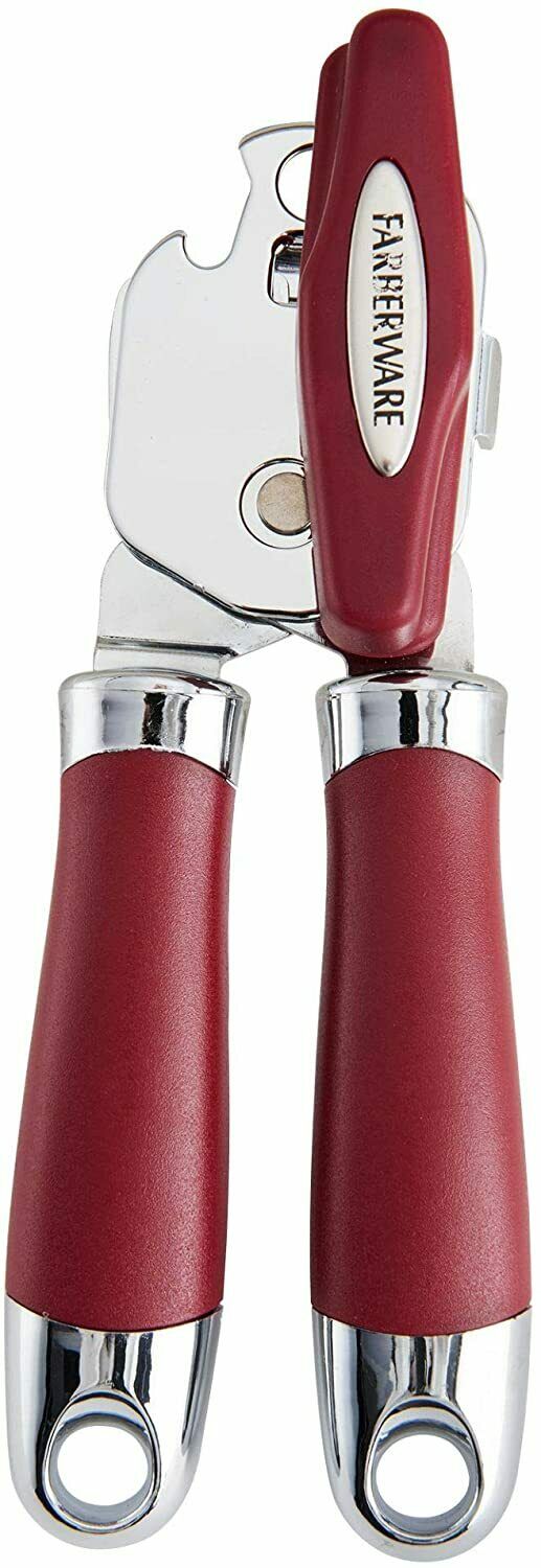 FARBERWARE® 5081743 Professional 2 Stainless Steel Can Opener, Red