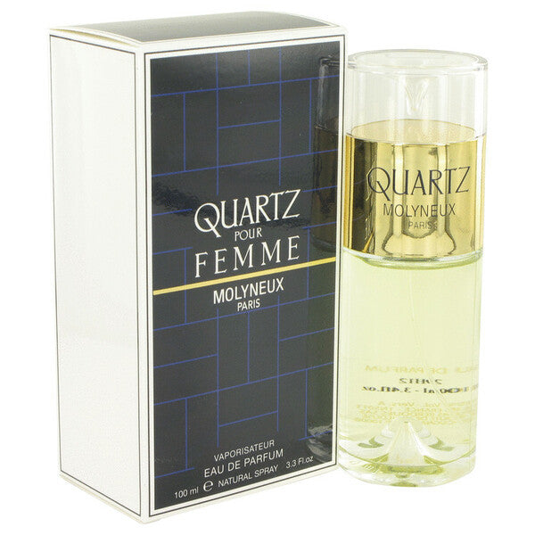 Quartz Eau De Parfum Spray 3.4 Oz For Women