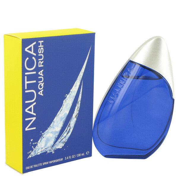 Nautica Aqua Rush Eau De Toilette Spray 3.4 Oz For Men