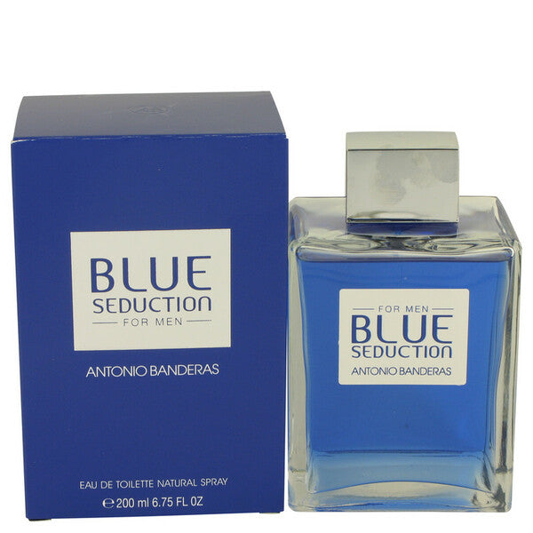 Blue Seduction Eau De Toilette Spray 6.7 Oz For Men