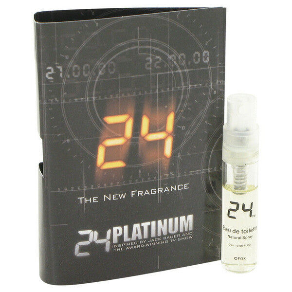 24 Platinum The Fragrance Vial (sample) 0.05 Oz For Men