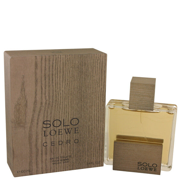 Solo Loewe Cedro Eau De Toilette Spray 3.4 Oz For Men