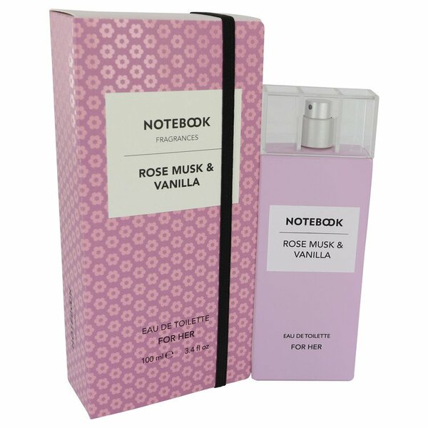 Notebook Rose Musk & Vanilla Eau De Toilette Spray 3.4 Oz For Women