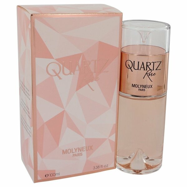 Quartz Rose Eau De Parfum Spray 3.38 Oz For Women