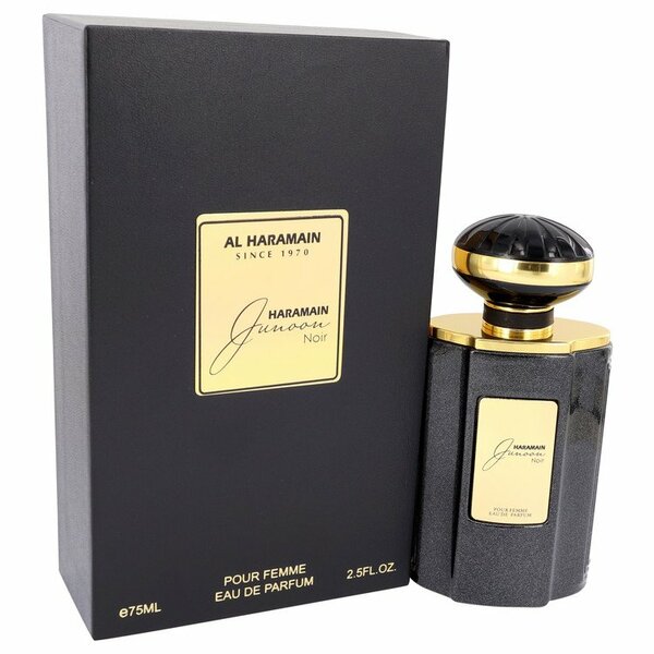 Al Haramain Junoon Noir Eau De Parfum Spray 2.5 Oz For Women