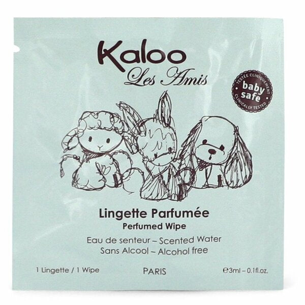 Kaloo Les Amis Pefumed Wipes 0.1 Oz For Men