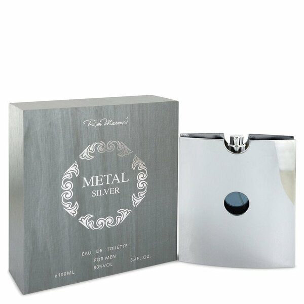 Metal Silver Eau De Toilette Spray 3.4 Oz For Men