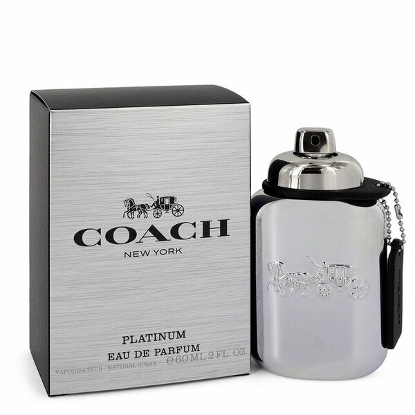 Coach Platinum Eau De Parfum Spray 2 Oz For Men