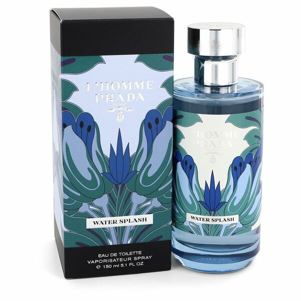 Prada L'homme Water Splash Eau De Toilette Spray 5.1 Oz For Men