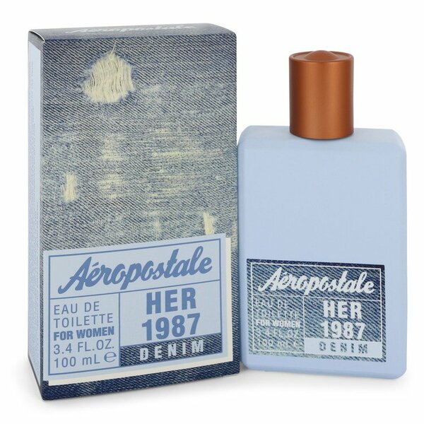 Aeropostale Her 1987 Denim Eau De Toilette Spray 3.4 Oz For Women