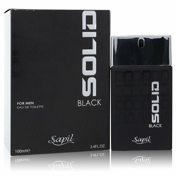 Sapil Solid Black Eau De Toilette Spray 3.4 Oz For Men