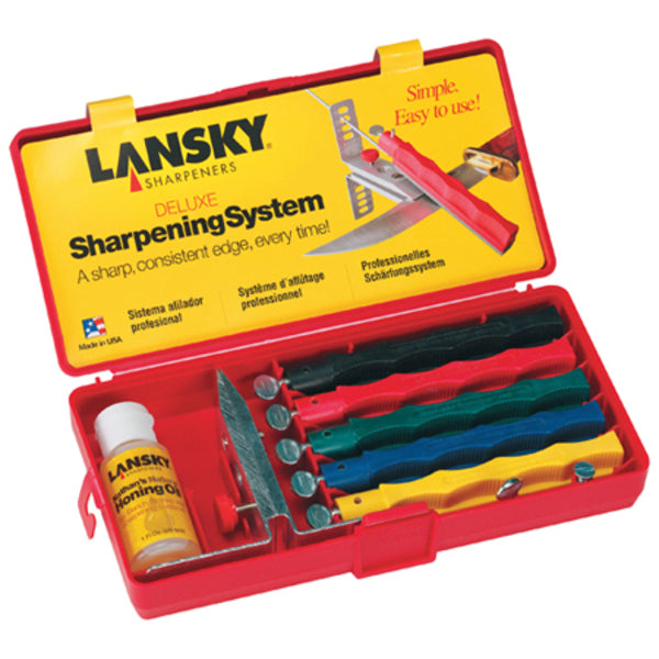 Lansky Deluxe Controlled-Angle Knife Sharpening System