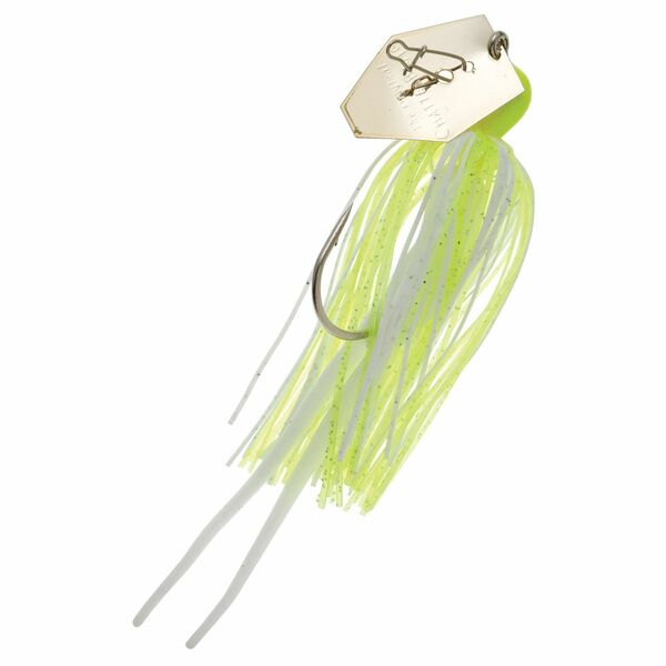 Zman Chatterbait 0.25 Oz-Chartreuse White Gold Blade