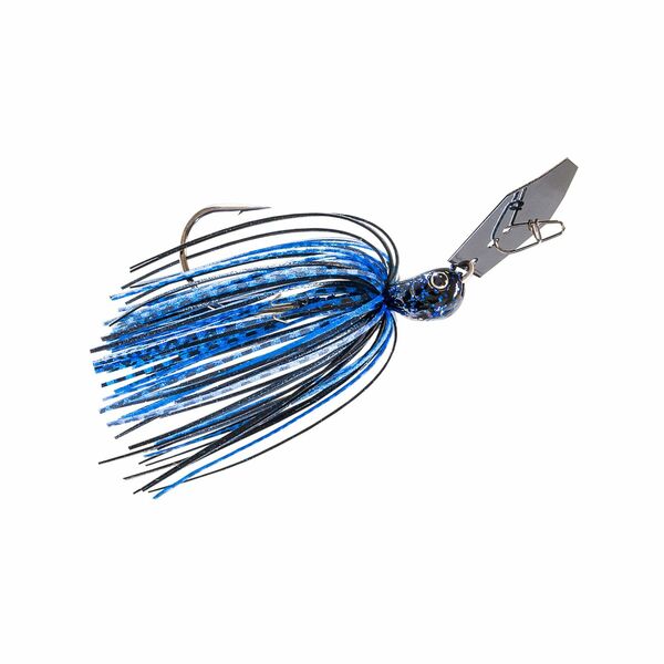 Zman Chatterbait Jackhammer 0.375 Oz-Black Blue