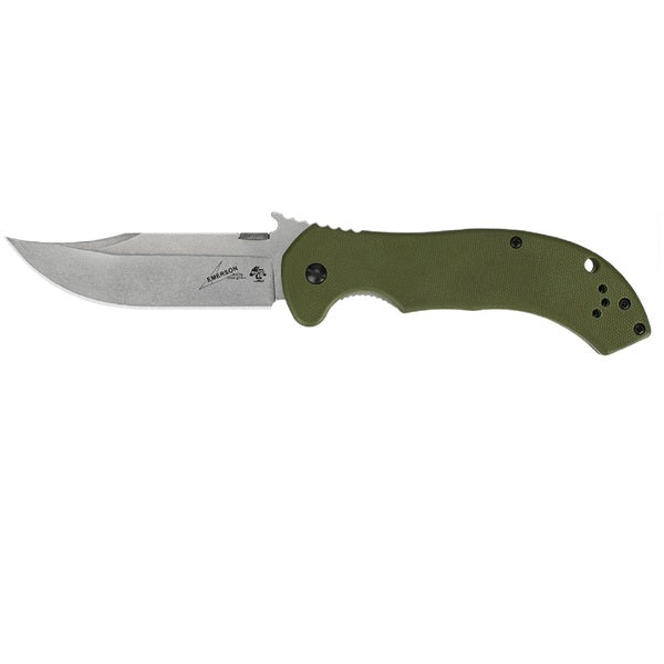 Kershaw Emerson CQC-10K Folder 3.5 in SW Plain OD G-10 Hndl