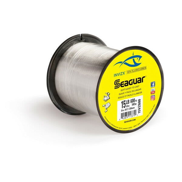 Seaguar InvizX 600 08VZ600 Flourocarbon Fishing Line