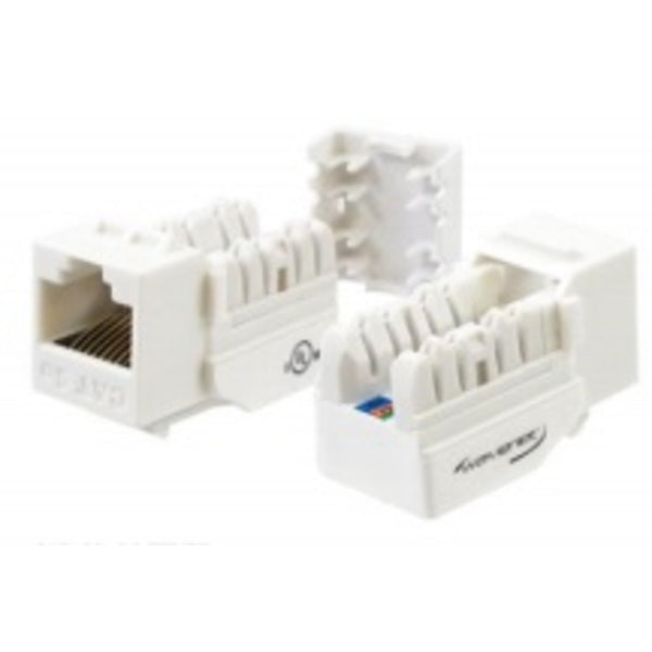 Wavenet WAV-5EKSJWH-SPK Cat5 Jack White 25 Pack