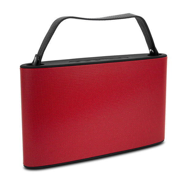 Cipe Handbag-Style Bluetooth Wireless Speaker & Powerbank, Red